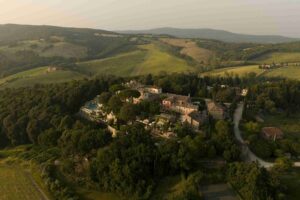 Borgo Pignano Hotel Volterra: vista panoramica toscana
